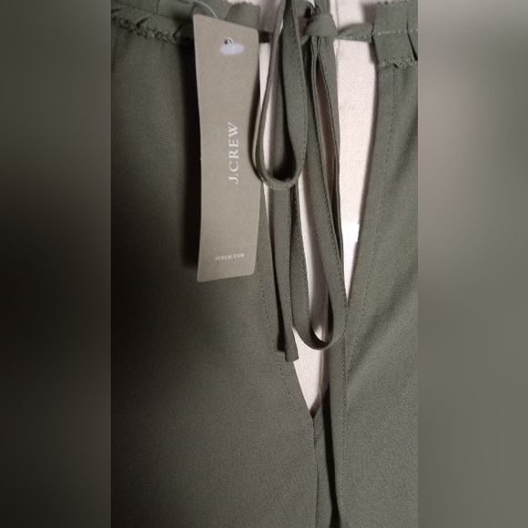 NWT J. Crew Ruffle Trim Sleeveless Top Size 4 - Picture 5 of 7